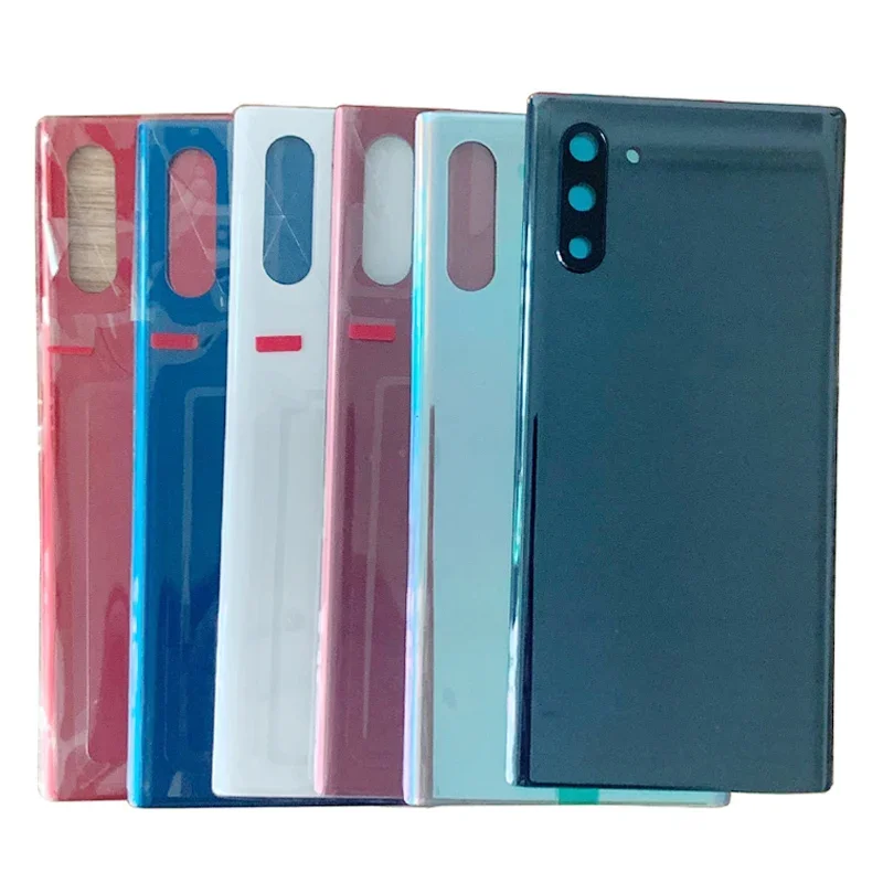 Задняя дверь крышка батарейного отсека для Samsung Note 10 N970F задняя с рамкой объектива