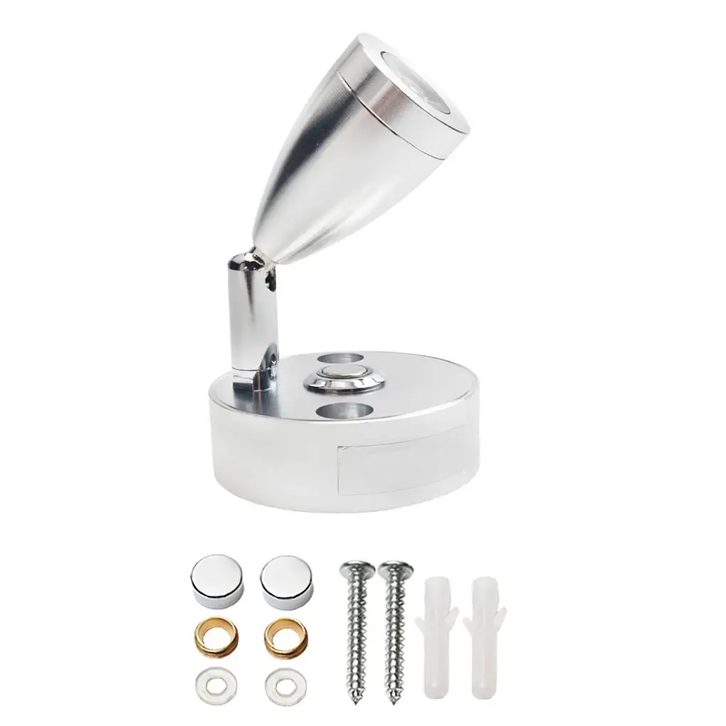 

Светильник для чтения, настенный светильник из алюминиевого сплава, удобная установка, светильник с регулируемой яркостью, сменная часть д...