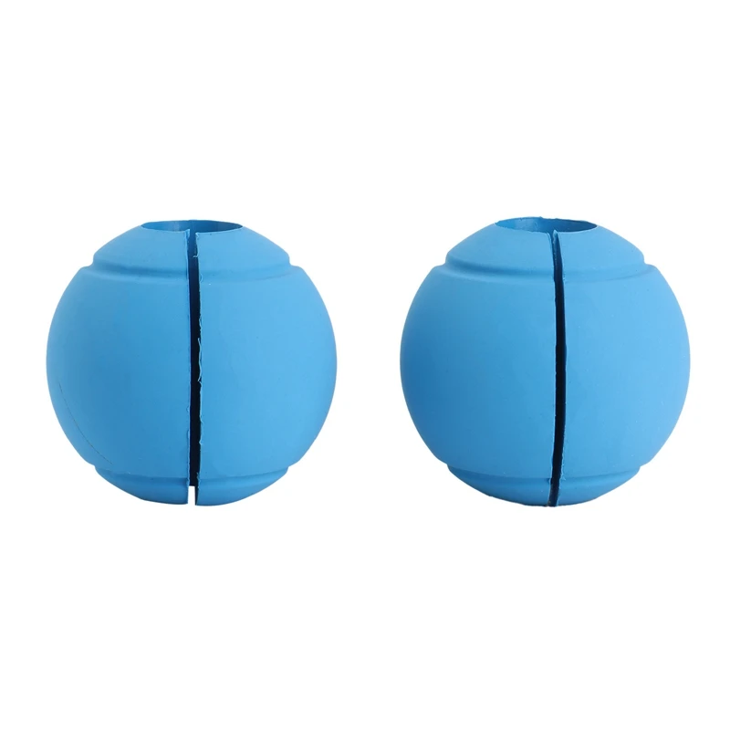 

1 Pair Silicone Dumbbell Grips Barbell Pull Up Bar Handle Grips Ball Weightlifting Gym Arm Strength Training