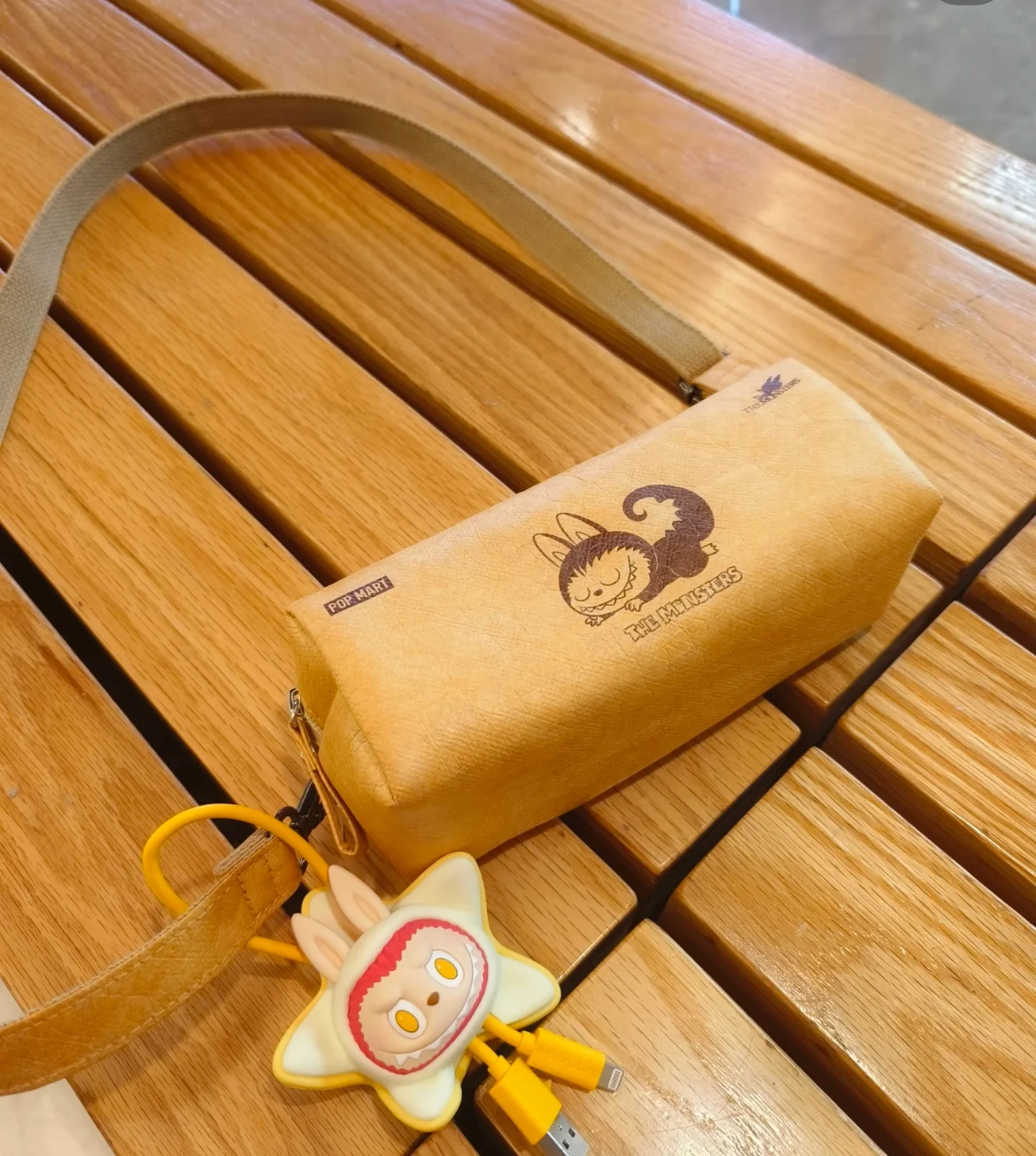 Новый Pattegenuine Zimomo Labubu аксессуары ручной работы сумка через плечо ретро сменная