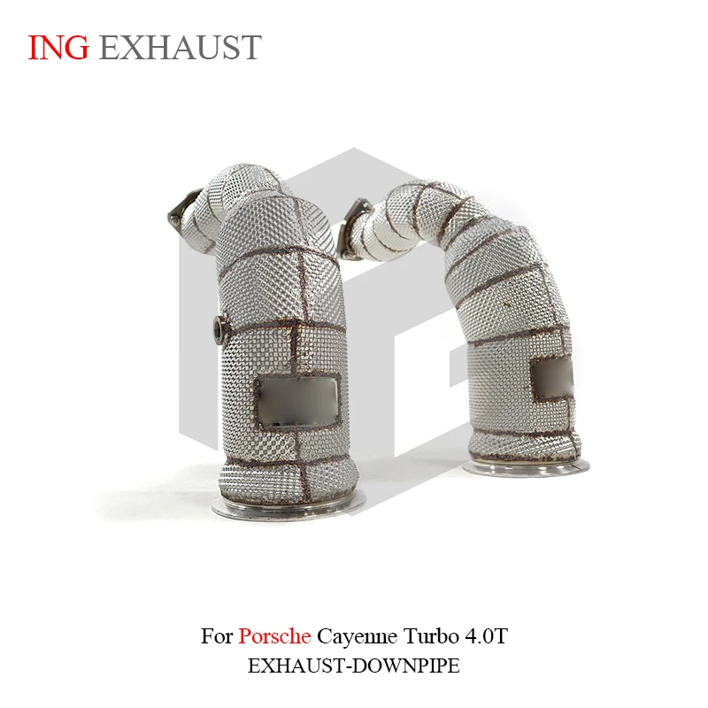 Выхлопная каталитическая труба для Porsche Cayenne 9Y0 4 0 T iv 18up turbo Pipe ss304