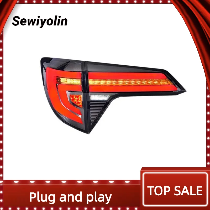 

FOR HONDA HR-V 2016-2022 Car Accessories Led Tail Lights Smoke Plug And Play 12V Driving Lamps Animation Rear Lamps Assembly