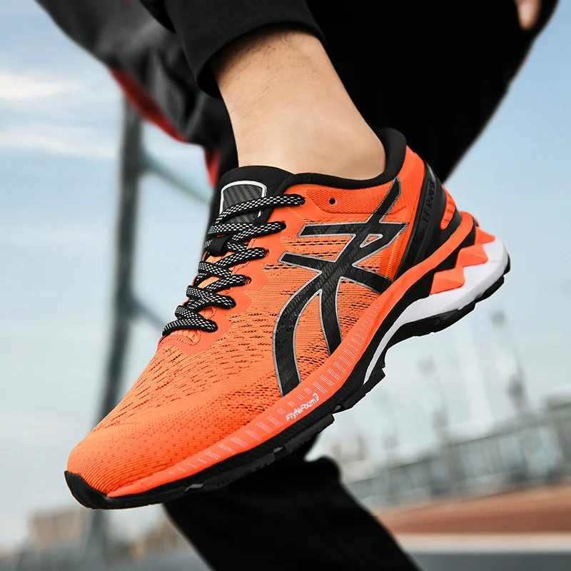 Brand Men Sports Shoes Air Mesh Breathable Running Sneakers Non-slip Male Training Athletic Shoes Comfortable Casual Footwear