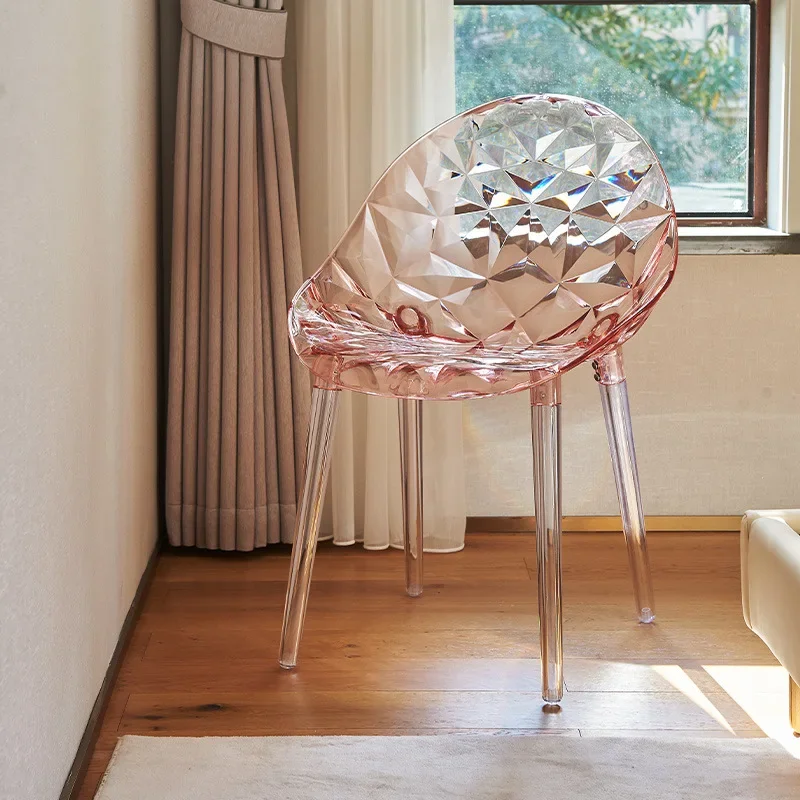 В нордическом дизайне используется акриловый материал для современных