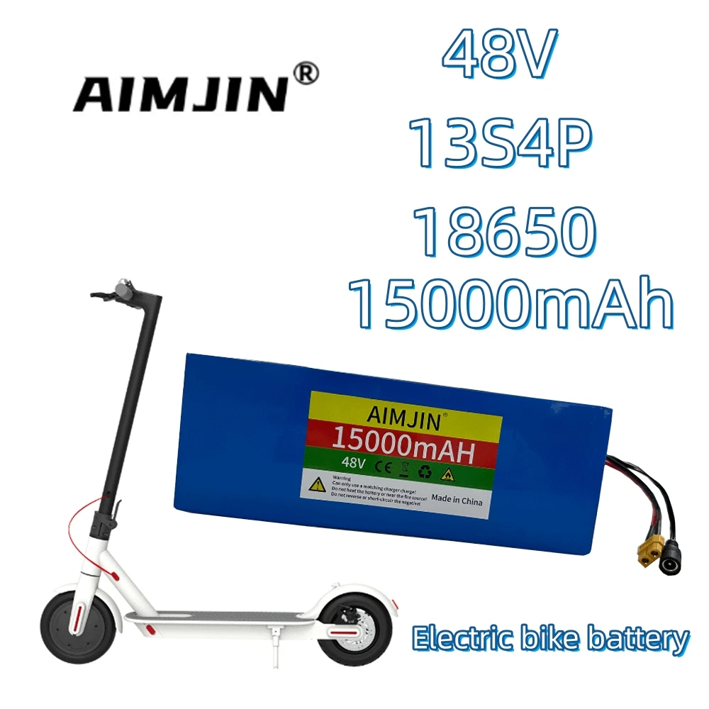 

13S4P 48V 15000mAh 18650 комплект литий-ионный батарей, для электрического инвалидного велосипеда 48V 30AH Li-Ion замены
