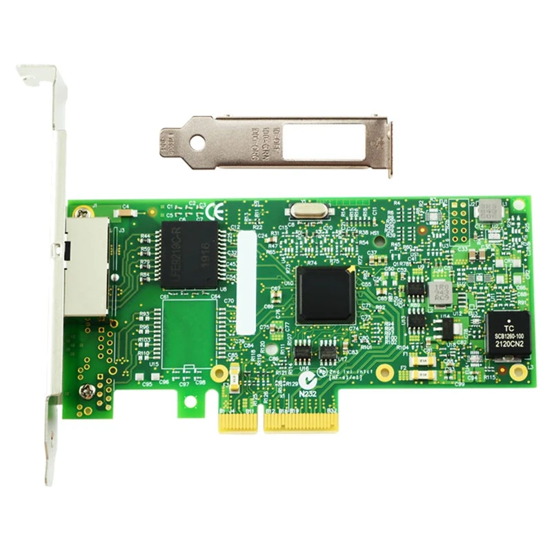 

PCI-Ex4 10/100/1000 Мбит/с Gigabit Server сетевая карта с двумя портами, сетевой интерфейс, Карта контроллера