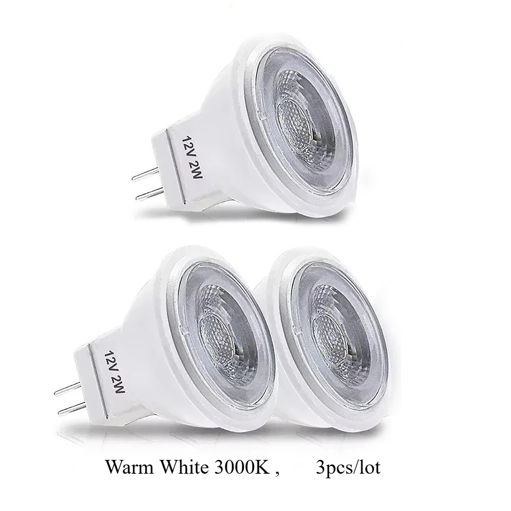 

Melery MR11 светодиодные лампы теплый белый 2Вт 3 упаковка