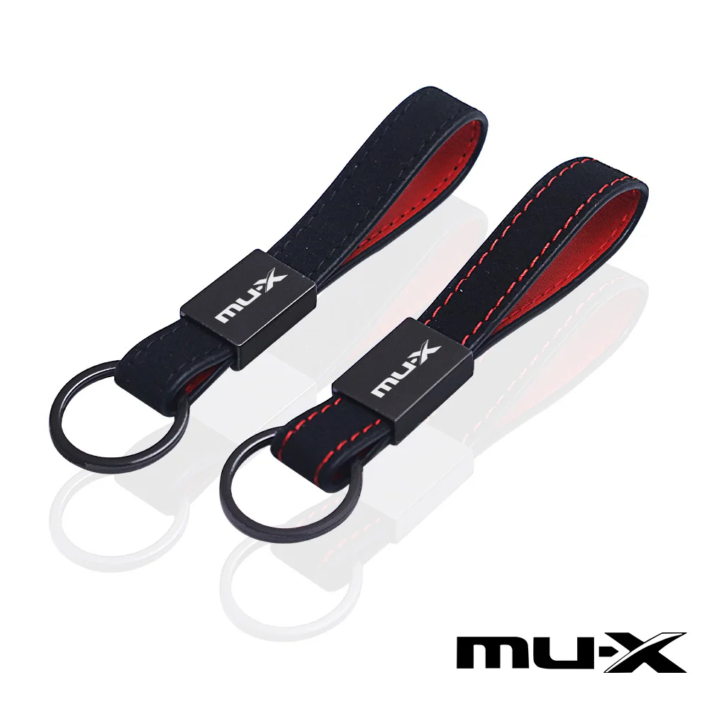 

for Suzuki mux mu-x car key chain leather keychain Car Accessories