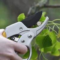 garden pruning shears cutter high carbon steel gardening plant scissor branch pruner trimmer tools wholesale