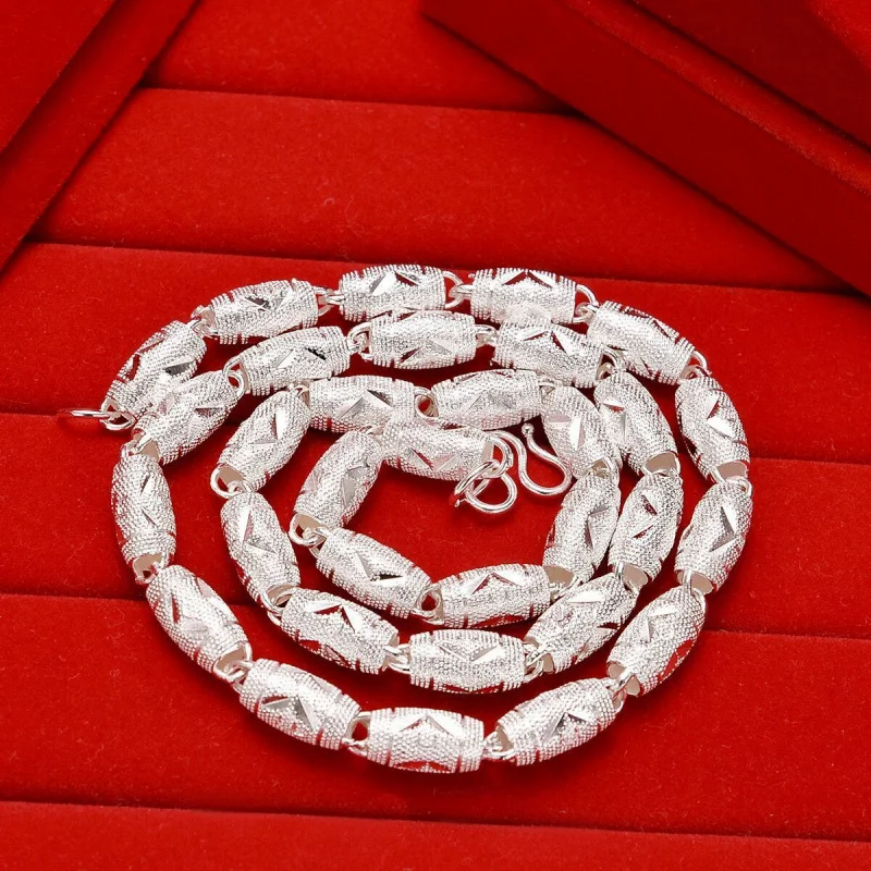 Xiangqi усовершенствованные однотонные оливковые бусины мужское ожерелье модное