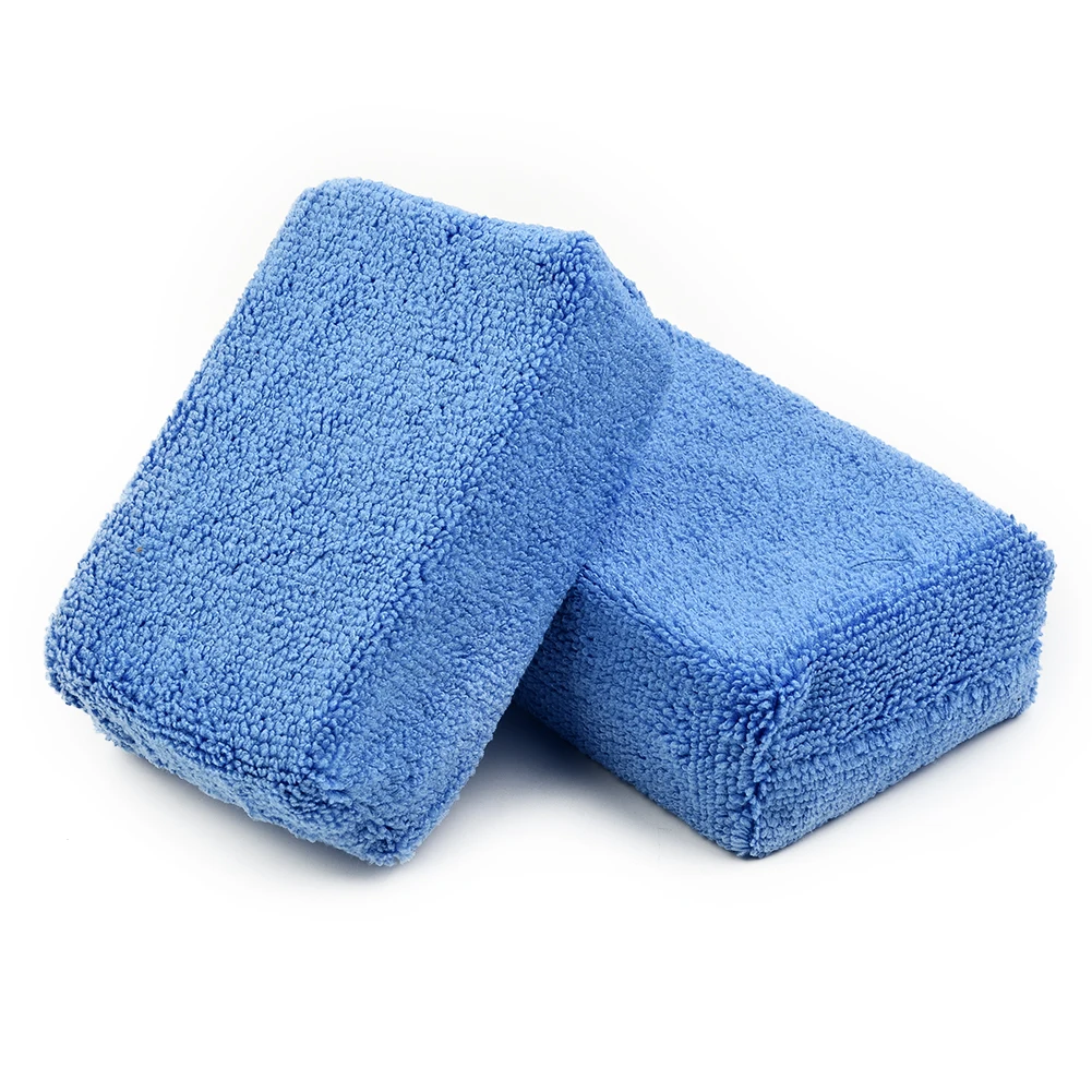 

Durable Microfiber Sponge Clean Tool Reliable Inside-Stitched New Practical Useful Best Convenient Easy To Use