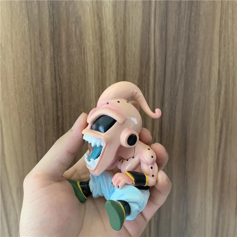 Фигурка Dragon Ball Z Buu Majin Boo с плохим вкусом средний палец когда сидит Ver. Экшн-фигурка
