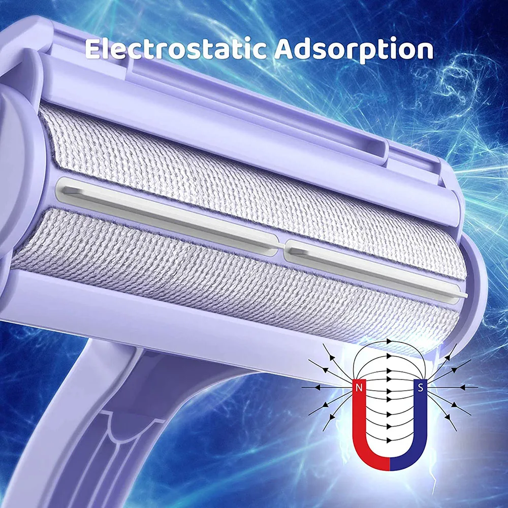 Средство для удаления шерсти домашних животных ролик собак и кошек с