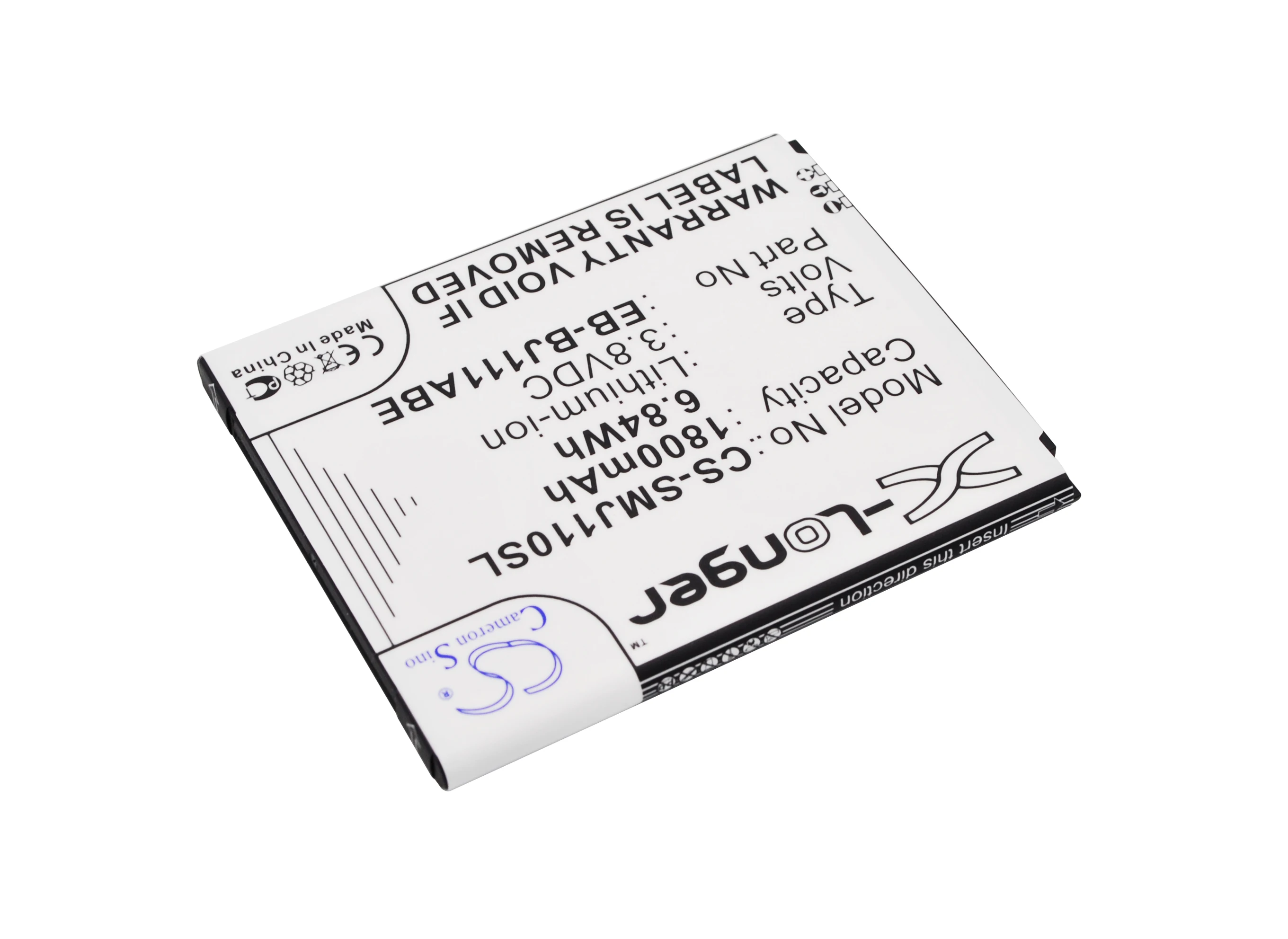 Аккумулятор Cameron Sino 1800 мАч EB-BJ110ABE EB-BJ111ABE для Samsung Galaxy J1 Ace SM-J110 SM-J110F SM-J110G SM-J110H SM-J111F