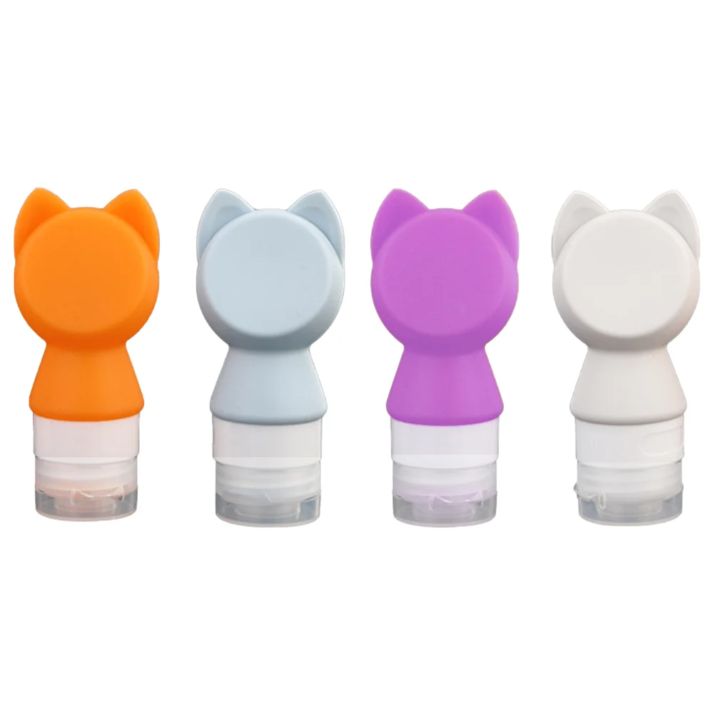 

Travel Bottle Lotion Silicone Refillable Containers Bottles Shampoo Tube Dispenser Toiletries Empty Conditioner Pouch Toiletry