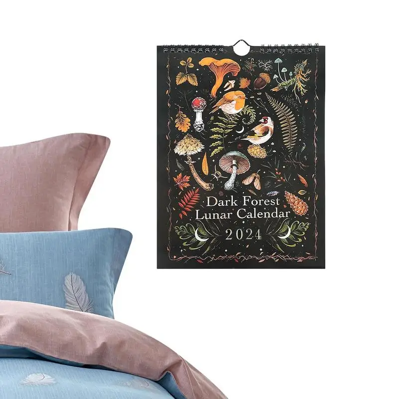 

Wall Calendar Dark Forest Waterproof Wall Calendars With 12 Illustrations Of Dark Forest Scenes Waterproof Perfect For Christmas