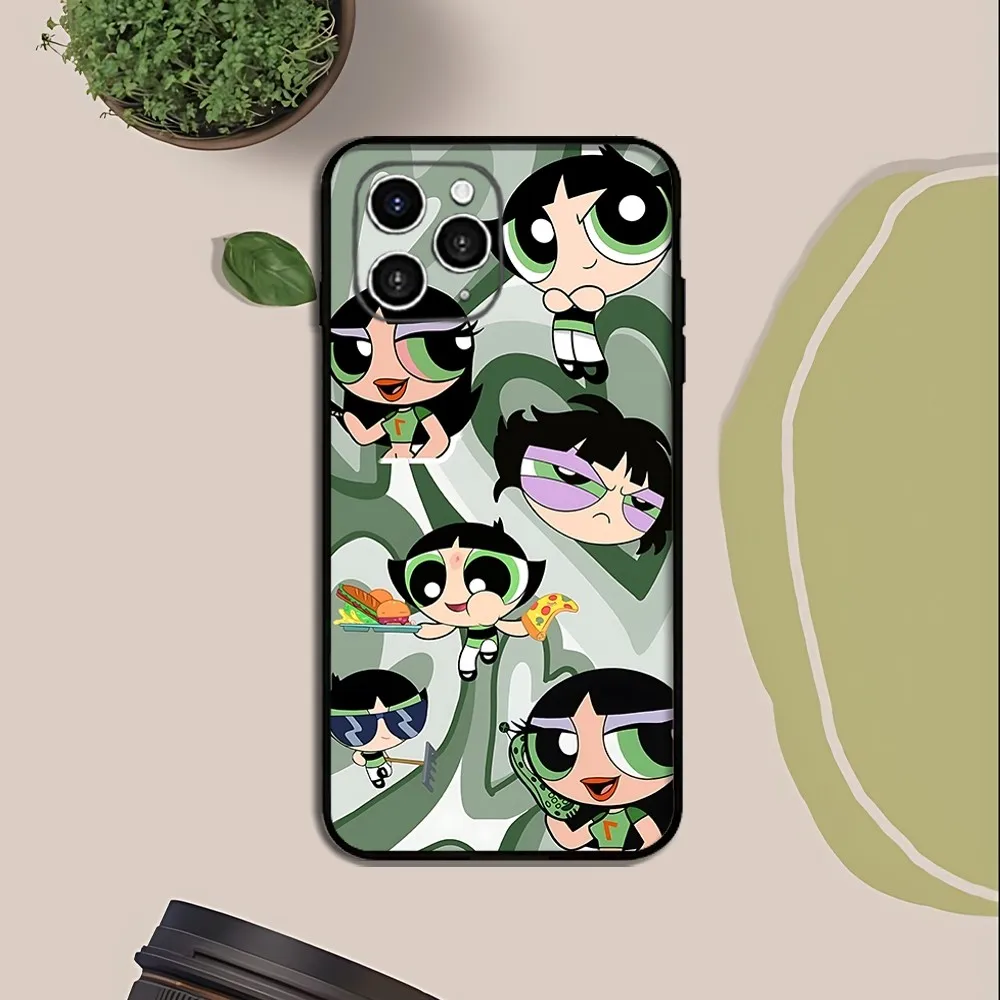 P-powerfulS-G-girls чехол для телефона Iphone 16 15 11 13 14 Pro Max 7 8 Plus X Xr Xs 12mini