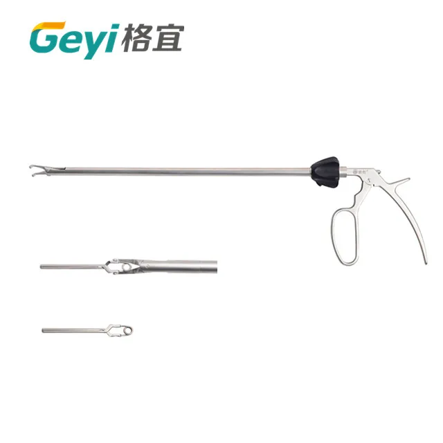 

Geyi laparoscopic instruments bulldog clamp clip applier artery clip applier
