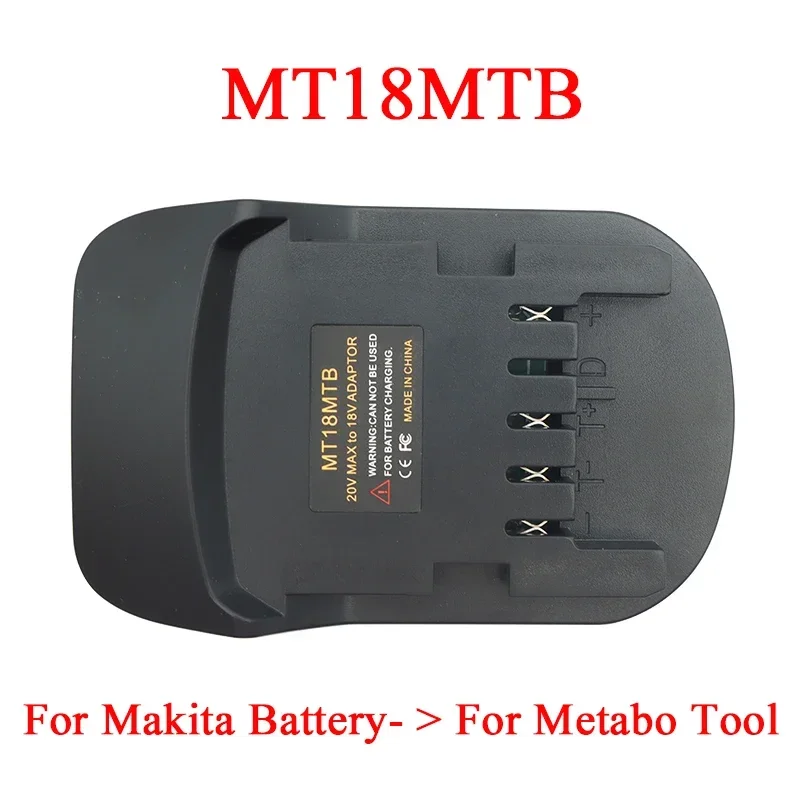 

MT18MTB адаптер-конвертер для Makita 18 В литий-ионный аккумулятор BL1830 BL1815 BL1860 для Metabo 18 В литиевые электроинструменты Запчасти
