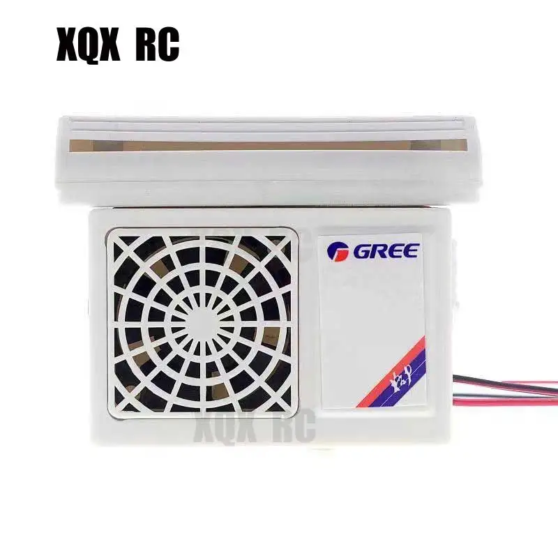 

1pc Toy RC Car Simulation air conditioner Model decoration For 1/14 scale RC Tractor Dump Truck Mini Scene Model