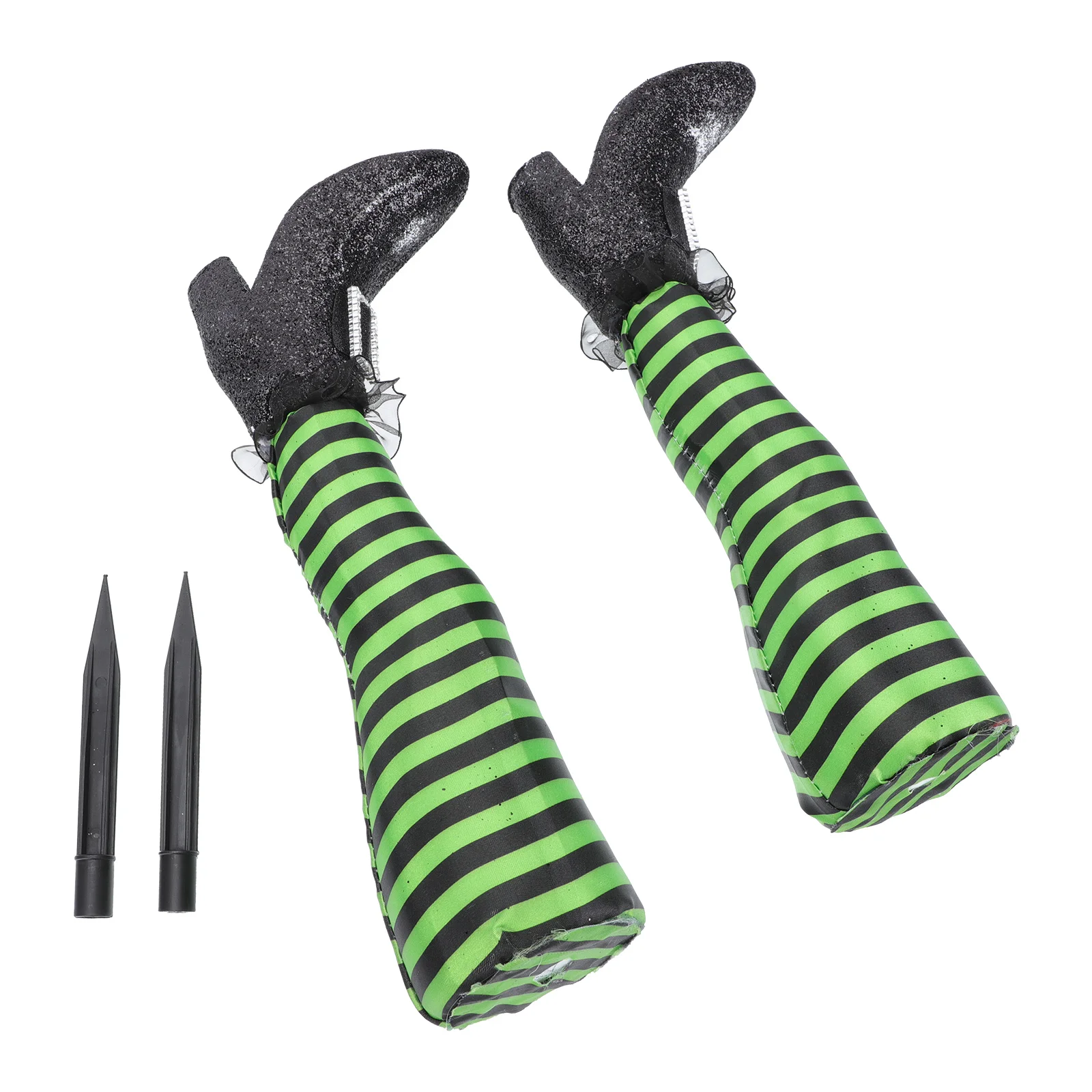

Decorative Prosthetics Lawn Decoration Yard Adornment Prop Supply Halloween Wicked Witch Leg Home