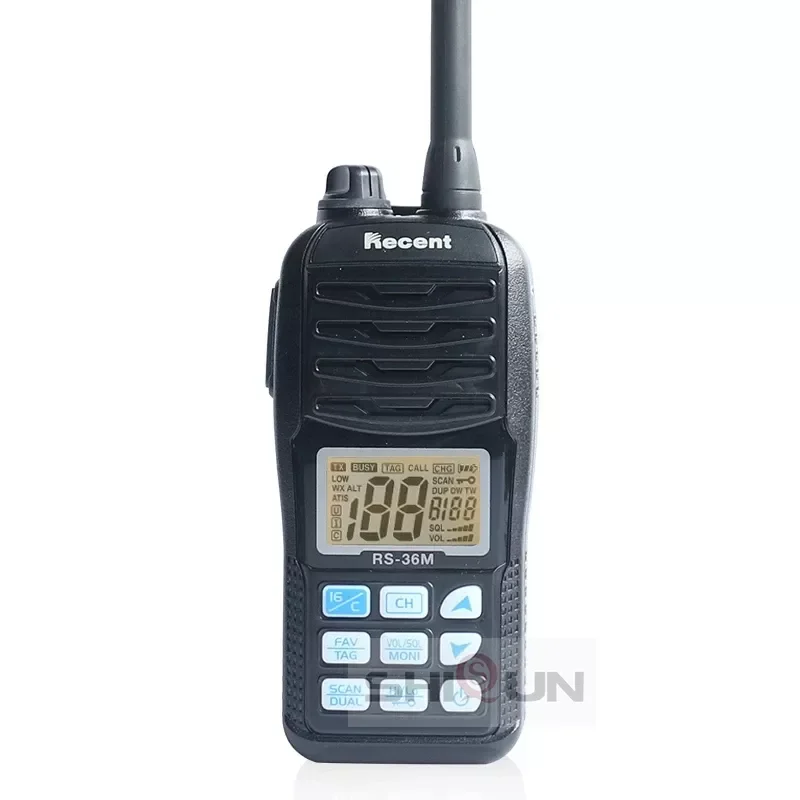 Professional RS-36M Marine Radio 156-161.45Mhz VHF Marine Walkie Talkie Waterproof Float IP-X7 Same Recent IP67 Marine Radios enlarge