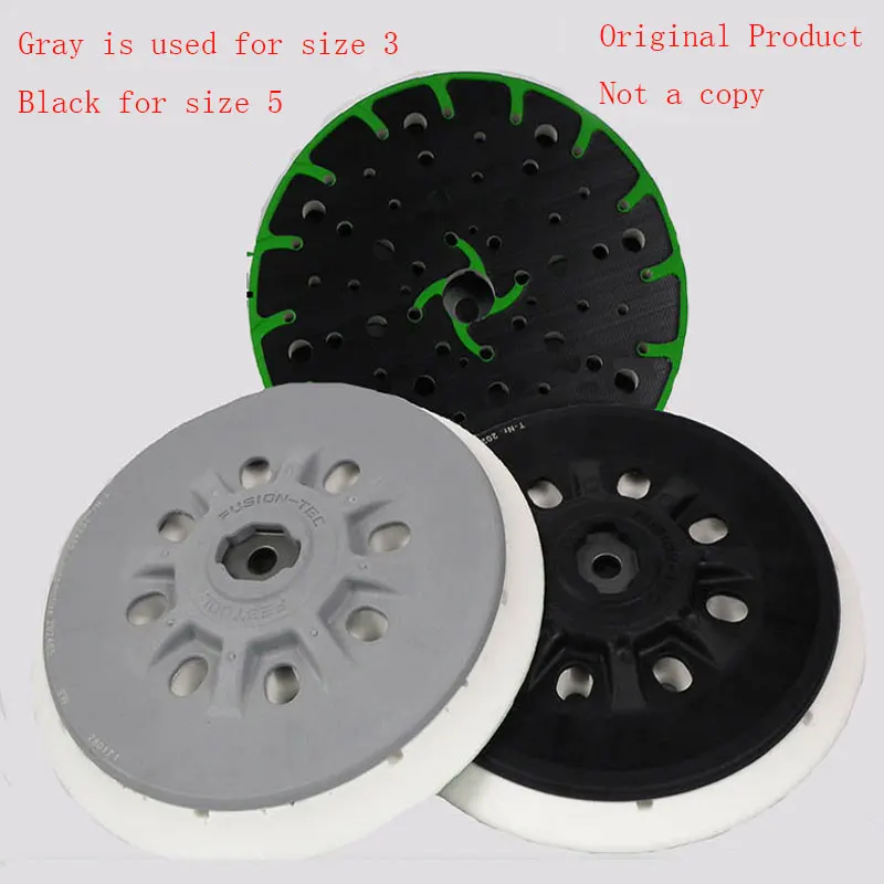 6 Inch 48-Hole Back-up Sanding Pad 150mm Festool RO ES ETS Dry Mill To Throw Disc  Car Sandpaper Grinding   Machines Original
