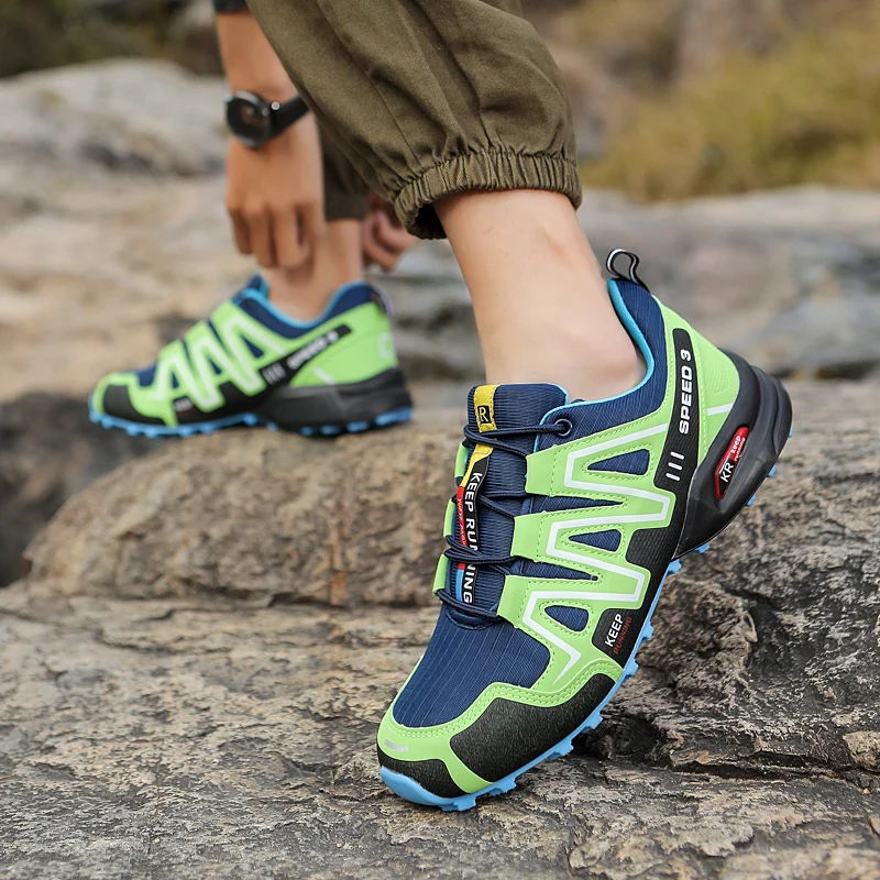 Large size leisure sports outdoor shoes Hiking shoes 39-48 mesh surface sports casual hiking shoes