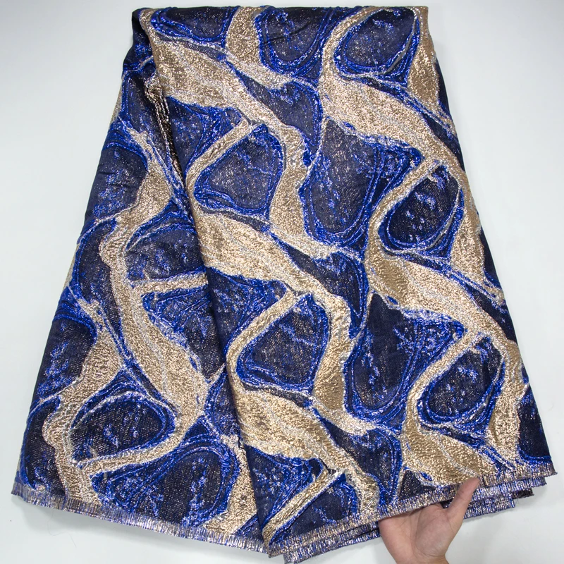 Кружевная ткань SJD в африканском стиле 2024 Высококачественная нигерийская