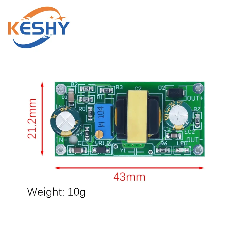 DC-DC понижающий модуль питания регулируемый DC 22 В-290 В до 3 6 В-15 изоляционный