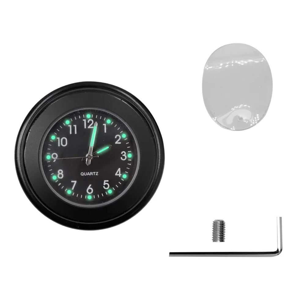 

Handlebar Waterproof Watch E-Clock For Motorcycle Bike Scooter Universal Bicycle Luminous Watch E Scooter Accessories Parts