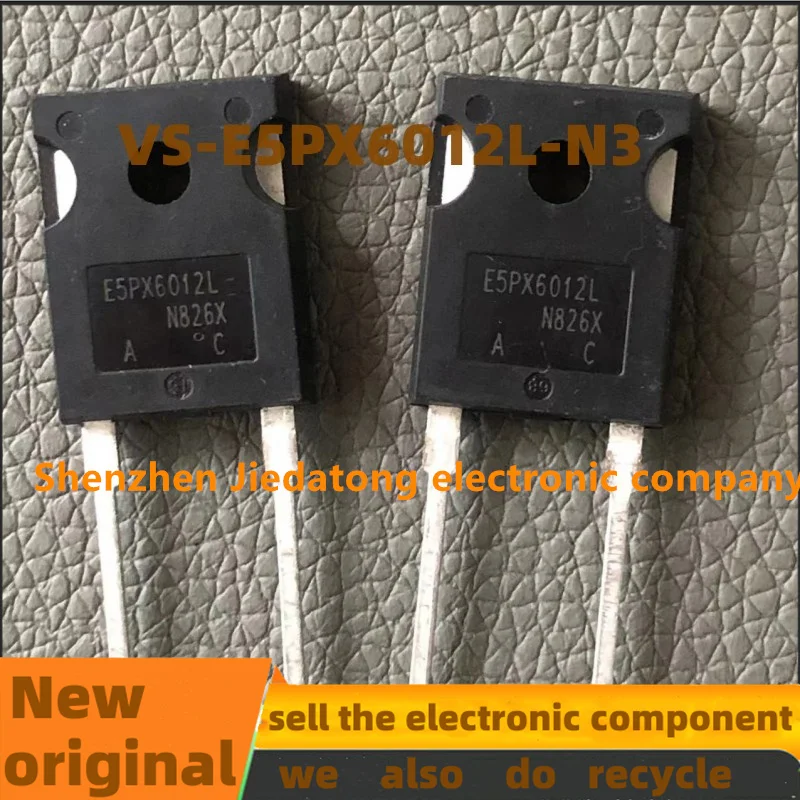 

3PCS/Lot VS-E5PX6012L-N3 E5PX6012L TO-247 60A 1200V MOSFET In Stock