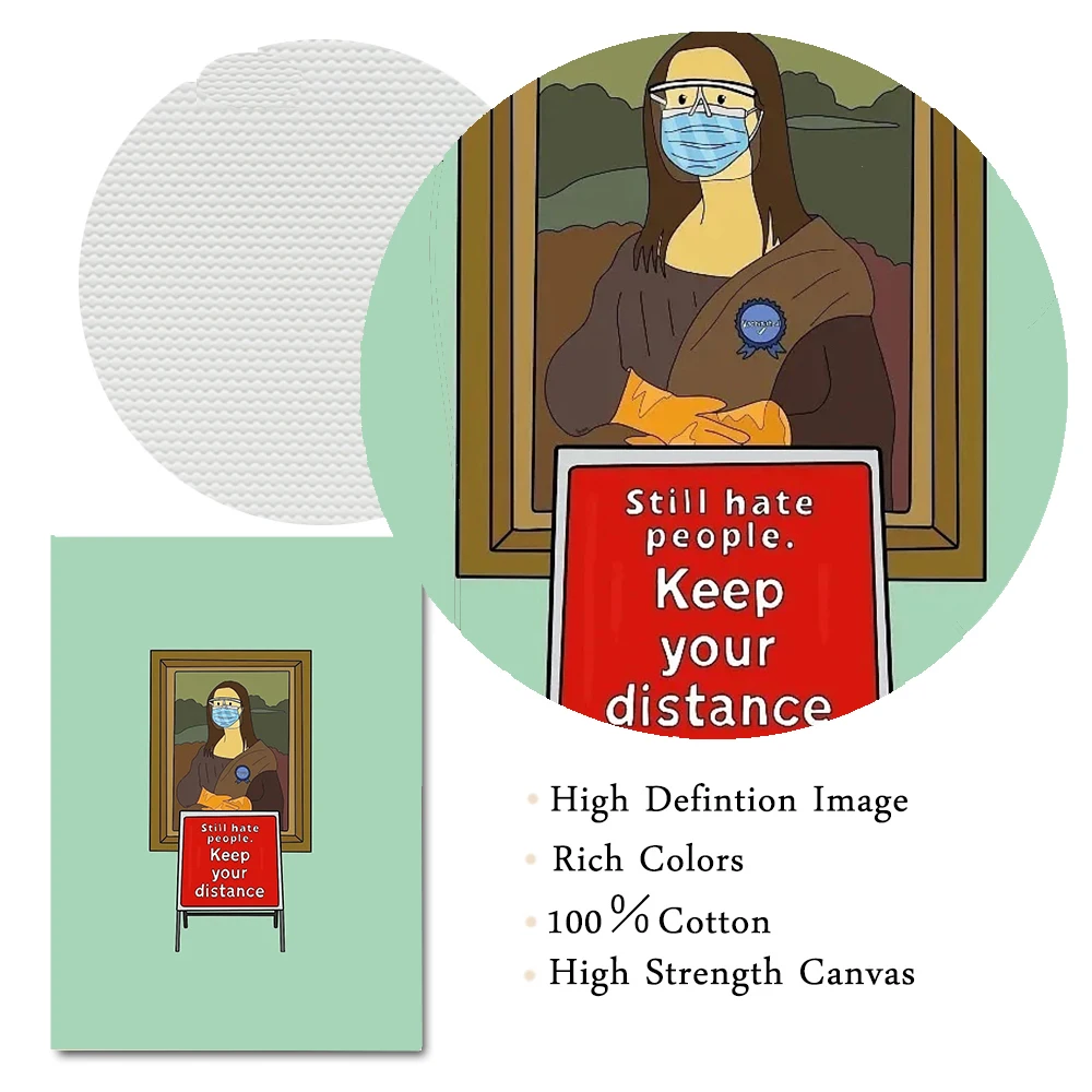 Забавная Мотивационная Настенная картина для самостоятельной любви Картина на