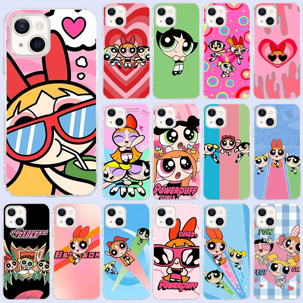 CK-54 The Powerpuff Girls Phone Case For Moto One ACE G40 Z2 E13 E22 E22S E40 G8 G50 G60 G Fusion Pro Plus Play Power