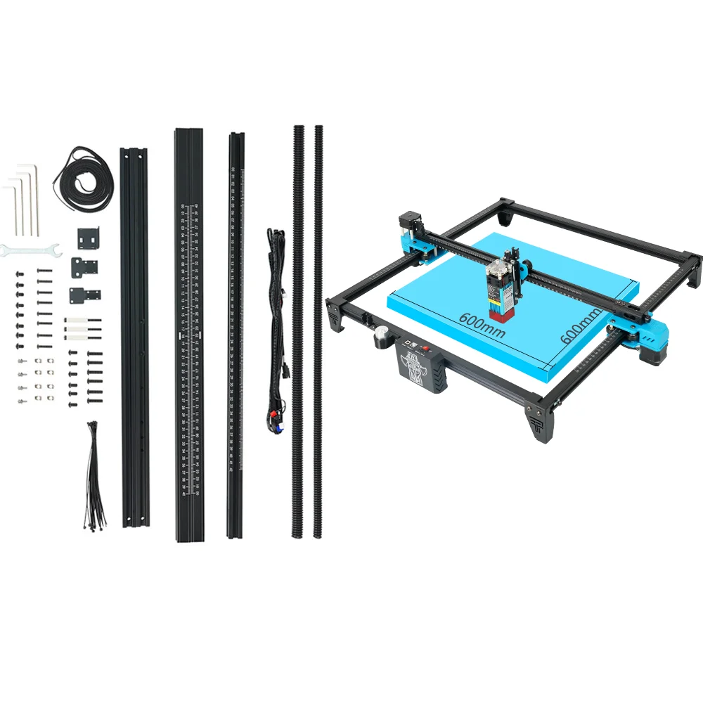 Лазерный гравер с ЧПУ обновленный комплект рамка для рабочего стола лазерная