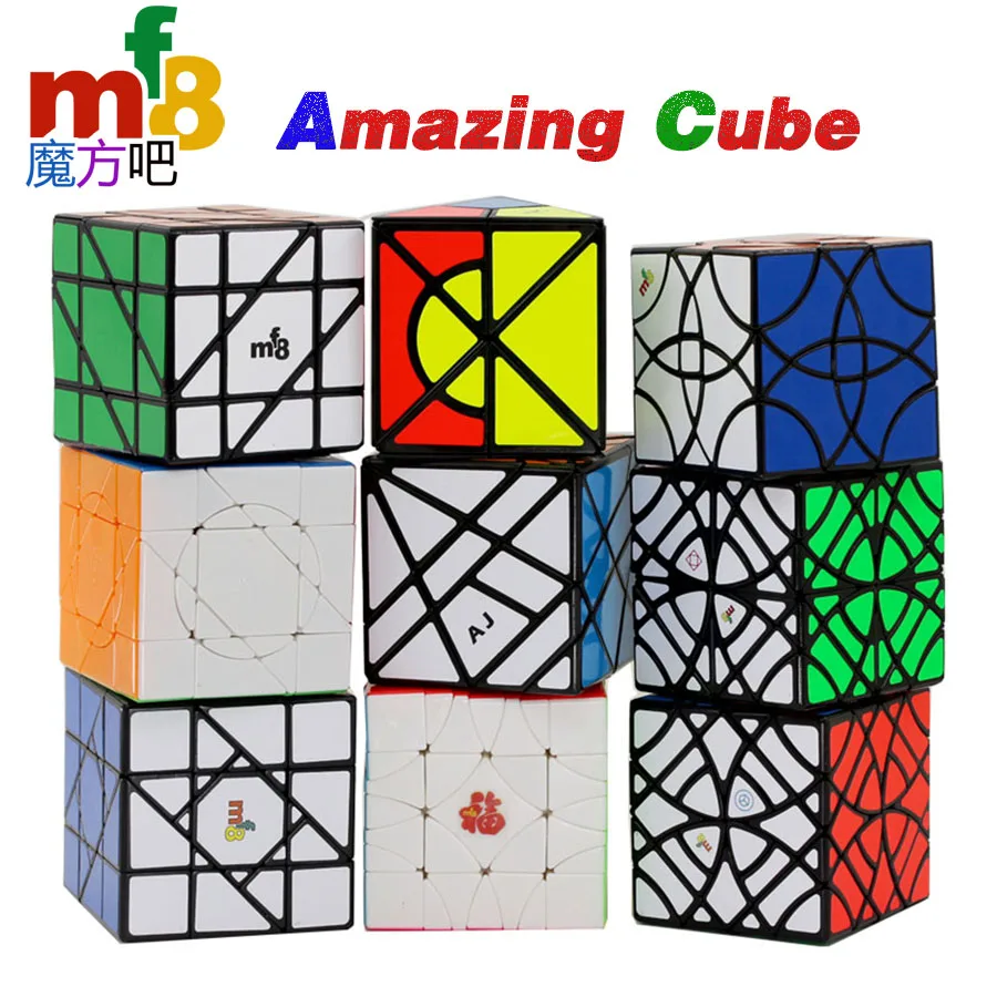 Mf8 Magic Cube Esaidron Son Mum 4X4 Sun 3X3 Crazy Unicorn Puzzle Curve Elicottero Finestra Griller 4 Strati Matasse Triangolo Cilindro