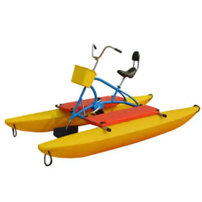 Плавающий надувной водный велосипед с морскими педалями велосипедная лодка для