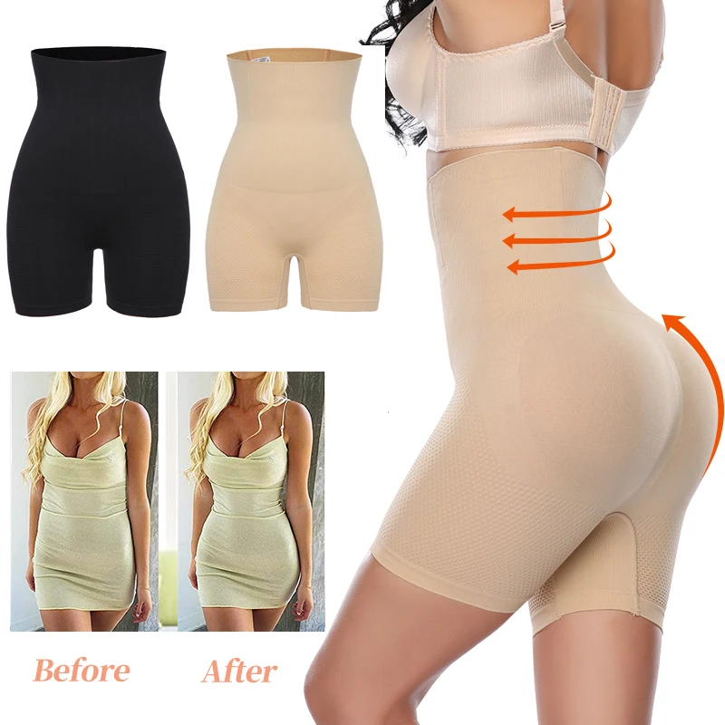 

Woemn High Waist Trainer Control Shapewear Panties Belly Slimming Underwear Buttocks Lifter Body Shapers Modeling Strap Panties