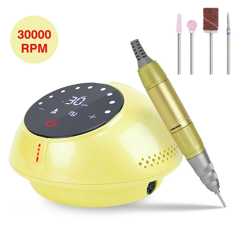 30000RPM Electric Nail Drill Manicure Machine Acrylic Gel Polish Nails Sander Professional Nail Art Salon Equipment