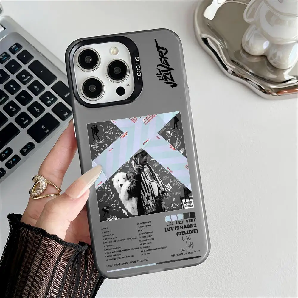 Фото Чехол для телефона Rapper L-Lil Uzi V-Vert для Samsung Galaxy S26 S25 S24 S23 S22 S21 Note20 FE Ultra Edge Plus 4G 5G, матовый, с защитой от падений №3