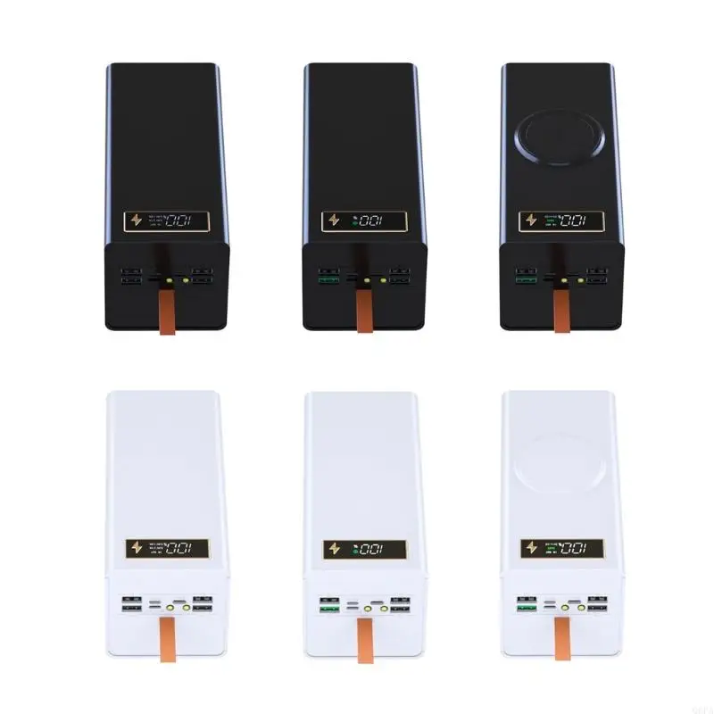 Фото Q6PA Portable 40x18650 Блок батареи DIY Power Box с быстрой зарядкой и многопользой. Нет батарей. №1