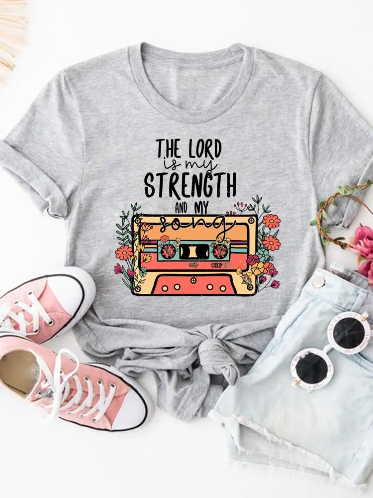 

Модные летние футболки с коротким рукавом, женская рубашка с мультипликационным принтом, красивая одежда в стиле 90-х с цветочным принтом, женская футболка с графическим принтом