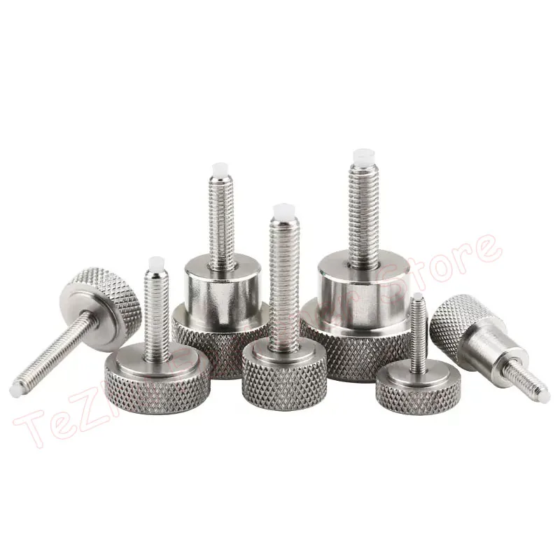 1 шт. M3 M4 M5 M6 M8 Винт с накатанной головкой из нержавеющей стали Болт и затяжкой