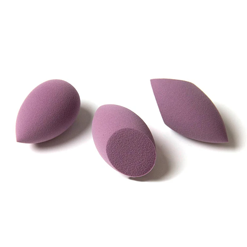 1PC Makeup Puff Microfiber Velvet Sponge Makeup Blender Sponge Powder Egg Shaped Foundation Concealer Cream Face Cosmetic