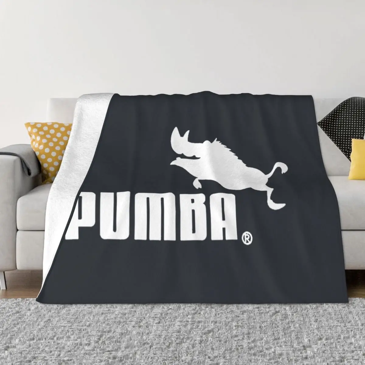 

Fun and Cute Homme Pumba Comforter Bed Fluffy Soft Blanket for Winter Baby Blanket Minimalist Dirty resistant the retro washable
