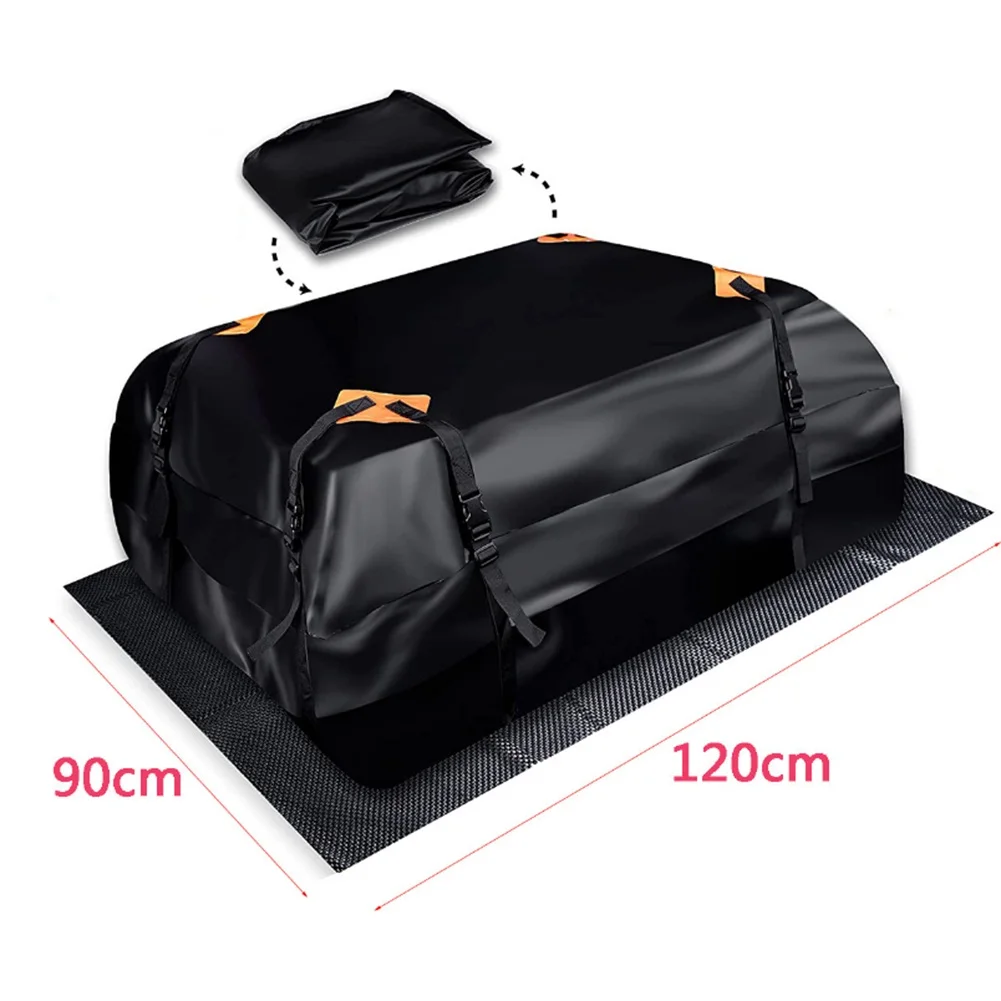 600D сумка-куб для хранения на крышу автомобиля 425L водонепроницаемая сумка