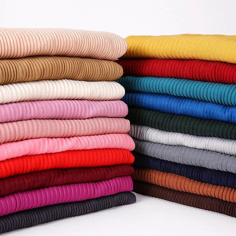 

30 потовой ткани, повязка на голову, длинный шарф, головной платок, шаль, однотонный мятой женский шарф, Прямая поставка