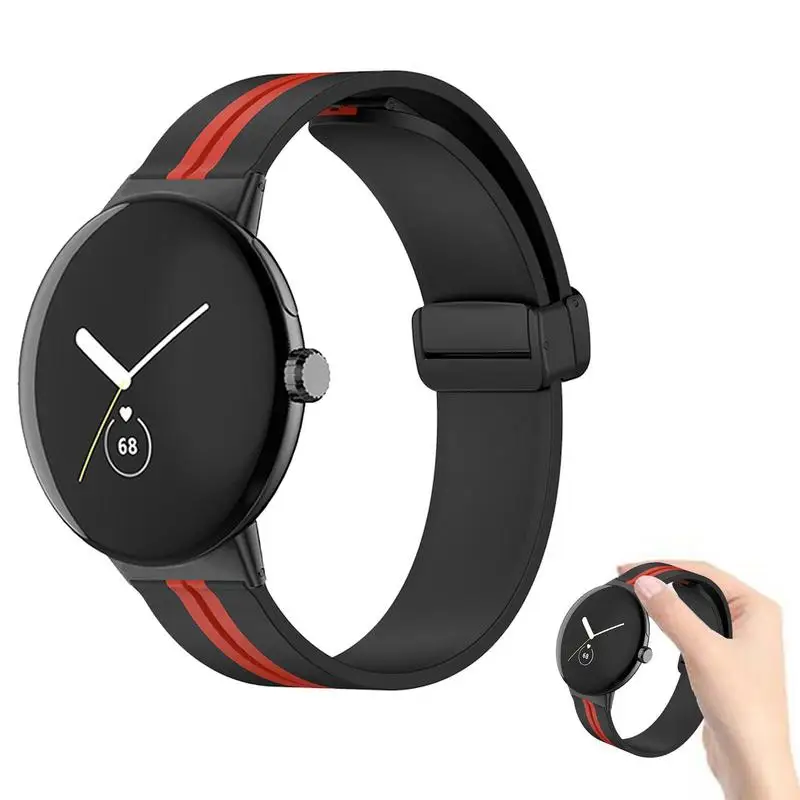 

Waterproof Silicone Strap For Google Pixel Watch Sport Smartwatch Wrist Bracelet Accessories Belt For Pixel Watch Active Band