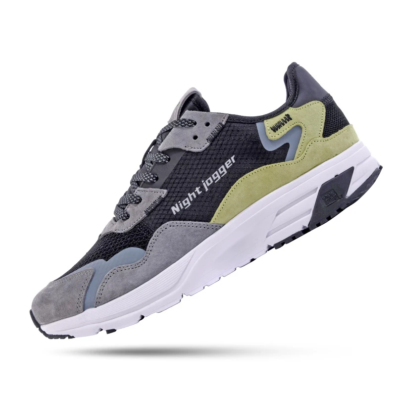 Genuine Lether Sport training Running shoes Soft Bottom Breathable Men Women Sneakers tenis shoes zapatillas hombre Train shoes