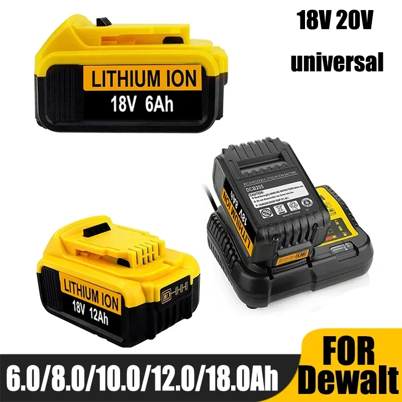 Для Dewalt 20 В 6 0 Ач аккумуляторная батарея для отвертка дрель винтовой пистолет